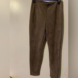 Ivanka Trump faux suede pants